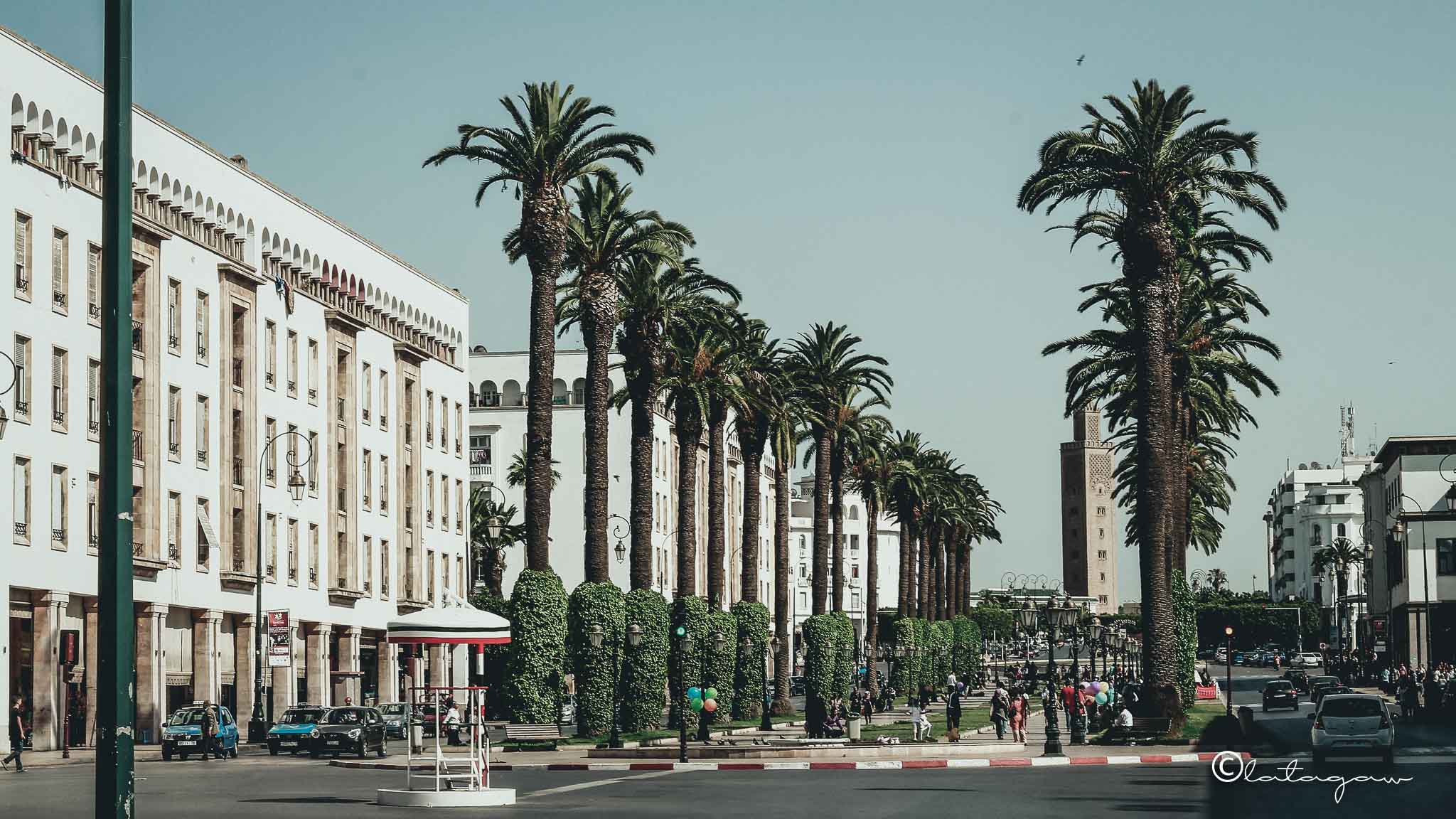 city center park rabat morocco