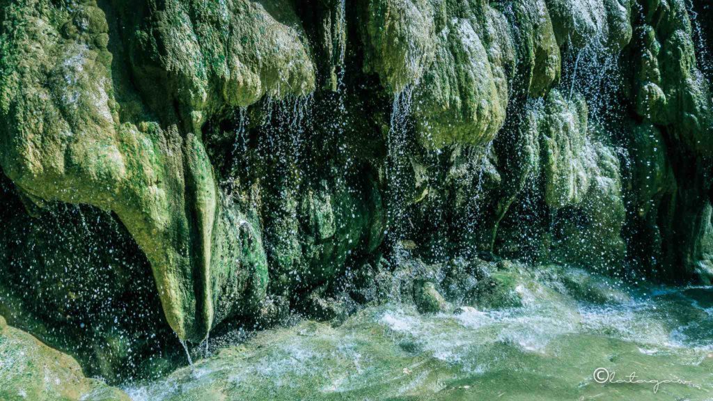 small waterfalls mainit hot spring philippines